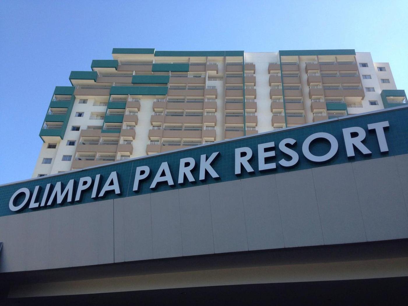 Olimpia Park Resort O Mais Divertido Resort Em Frente Ao Thermas Dos Laranjais - Pague Em Ate 12 Vezes Экстерьер фото